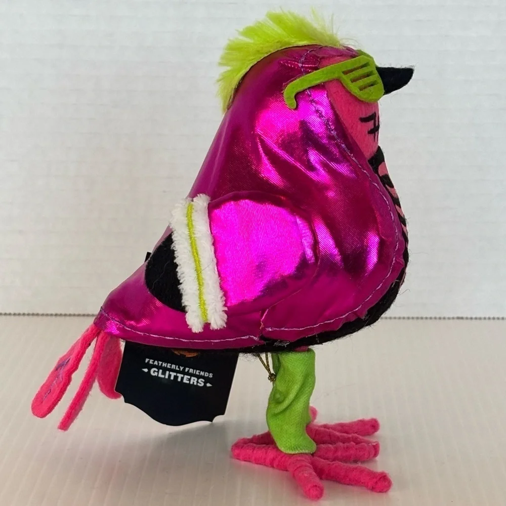 Target Hyde and Eek Halloween Glitters Punk Rocker Bird Featherly Friends 2024